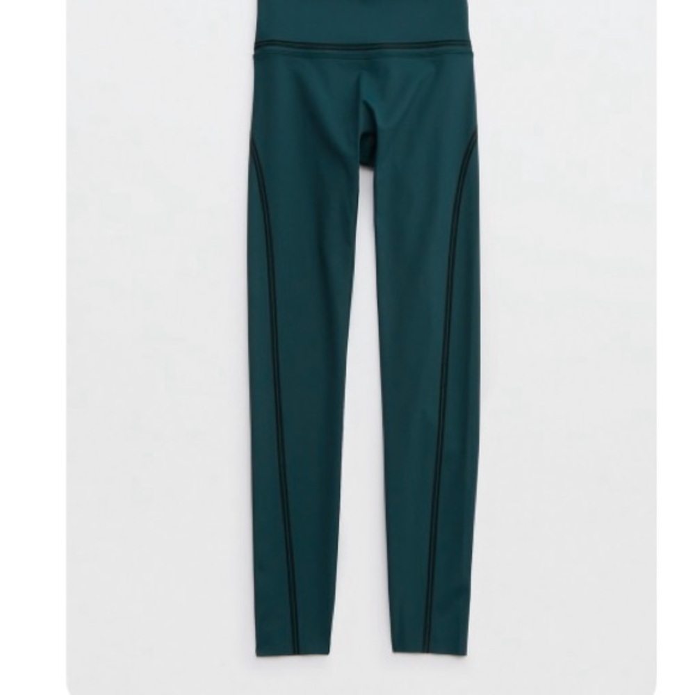 New Aerie deep forest green Leggings